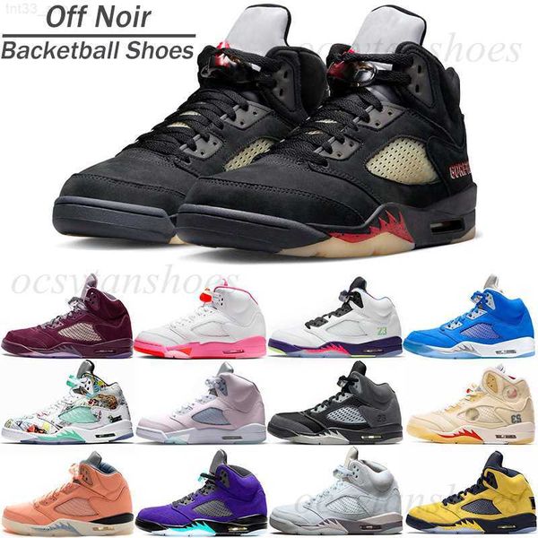 

2023 jumpman unc 5 5s basketball shoes raging bull oregon ducks alternate grape olive mens trainer sneakers