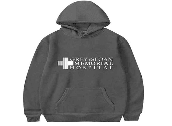 

greys anatomy hooded sweatshirt women autumn winter hoodies female full sleeve casual harajuku pullover q09017844038, Black
