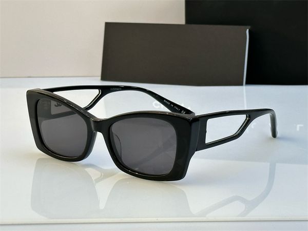 

designer brand woman fashion sunglasses luxury vintage ladies shades rectangle frame pop simple style with ear chain uv 400 protective glass, White;black