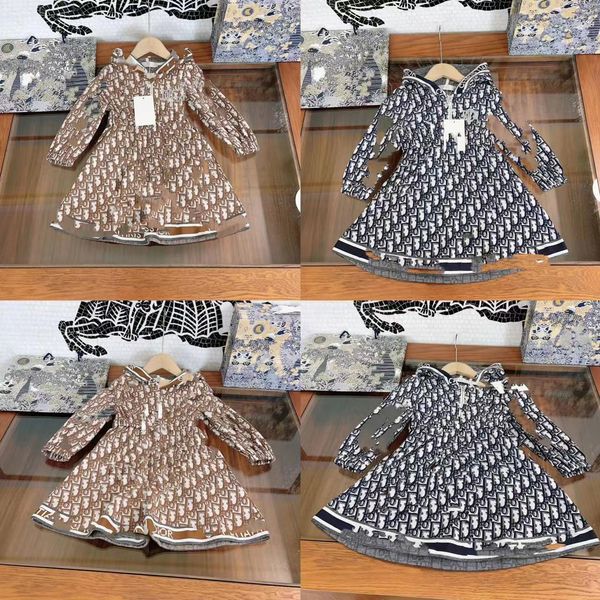 

kid girl flower dress designer baby girls autumn clothing sets brown skirt toddler kids clothes wholesale, Red;yellow