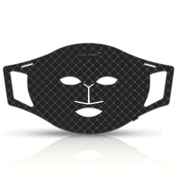 

led light therapy facial, skin mask, led face mask light therapy,light therapy mask, 7 colors&ir830, silicone material rechargeable&portable