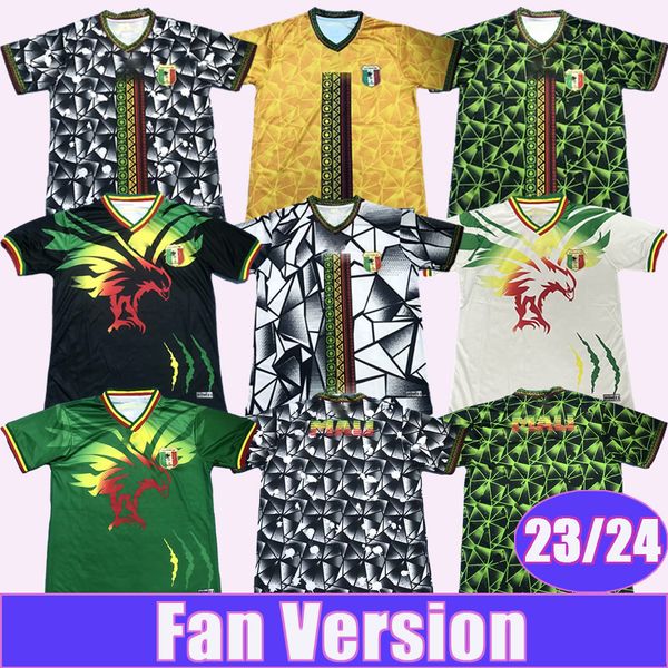 

23 24 mali national team mens soccer jerseys bissouma fofana el bilal camara haidara hamary.t home away 3rd 4th special editions football sh, Black;yellow
