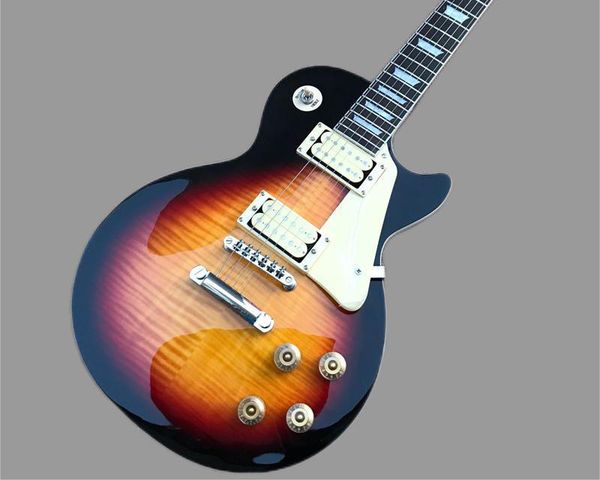 

tiger flame guitar, electric guitar, jacaranda wood finger