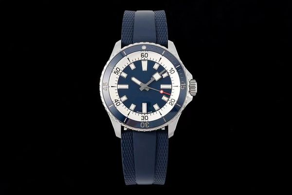 

bls watch size is 42mm high-gloss ceramic ring sw200 automatic winding movement is 300 meters waterproof, Slivery;brown