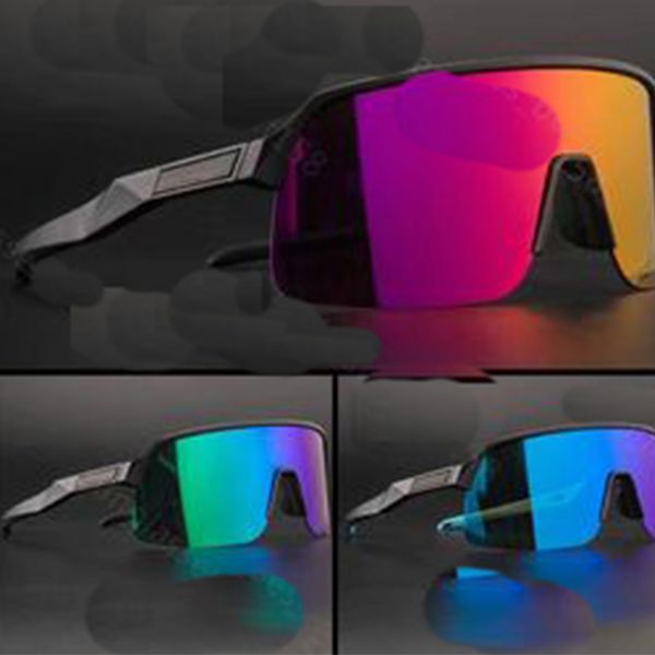 

0akley wholesale oo9463 sports cycling sunglasses sutro women designer glasses outdoor bicycle goggles 3 lens polarized sports outdoor bike, White;black