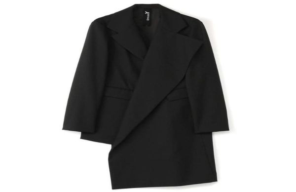 

new winter yamamoto asymmetrical jacket jacket men039s suit06627059, White;black