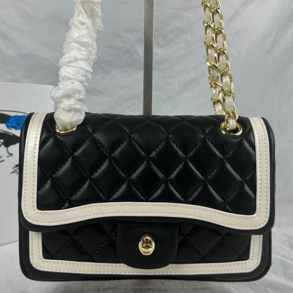 

fashion women's shoulder bag summer new diamond chain bag double letter solid buckle flip handbag underarm bag network red recommend tw