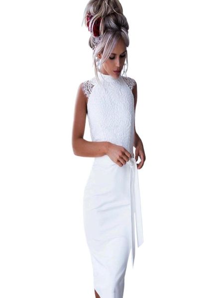 

beforw summer white dress women sleeveless lace dresses vintage party bodycon dresses elegant casual dress vestido female5220781, Black;gray