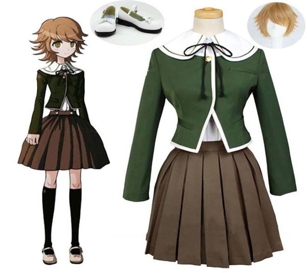 

danganronpa1 trigger happy havoc chihiro fujisaki cosplay for halloween party uniform outfit3690274, Black