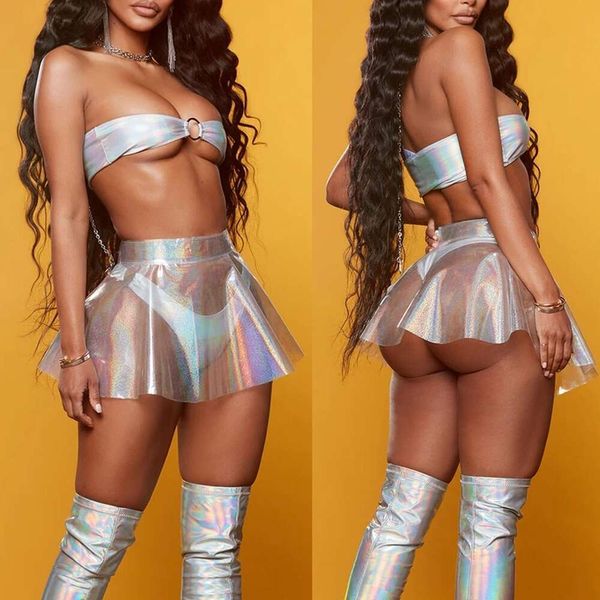 

selling womens clothing clairvoyant skirt mini ball clear, Black