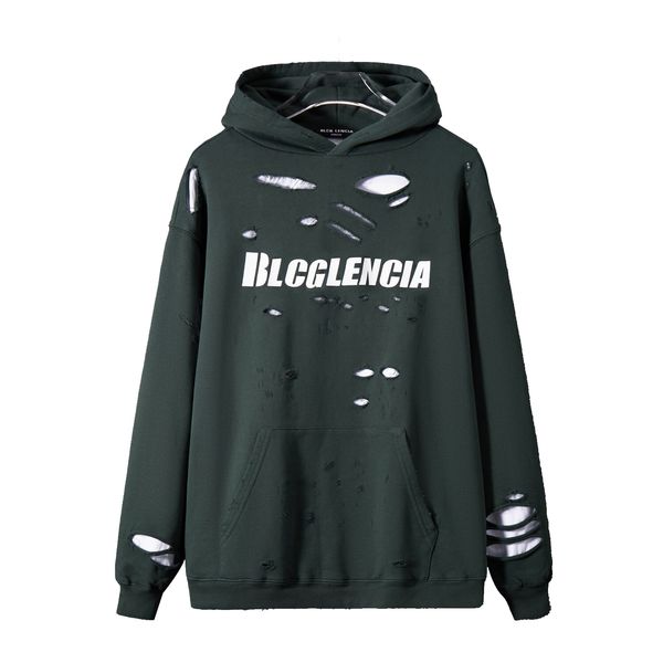 

blcg lencia autumn winter oversize hoodies men carbonized compact spinning fabric wardrobe essentials sweatshirts warm plus size brand cloth, Black