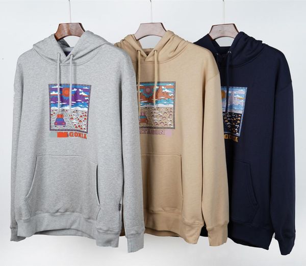 

men039s hoodies street hooded pullover sweater tide brand yellow arrow men and women couple thin section loose sweater coat1880807, Black