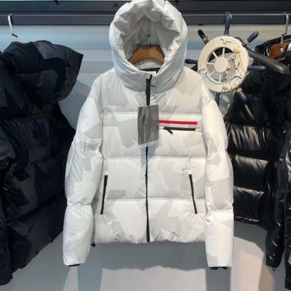 

prad men's jackets premium down jacket prad designer tank short fashion winter pra trend women's couples 90% white goose thick i9b, Black;brown
