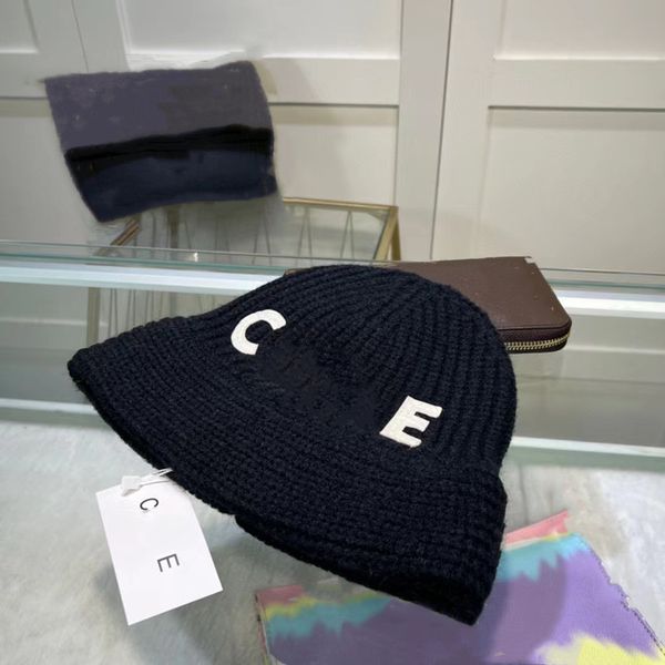 

fashion designer brand fisherman hat men's and women's knitted hat winter outdoor warm woolen hat fashion trend skull hat, Blue;gray