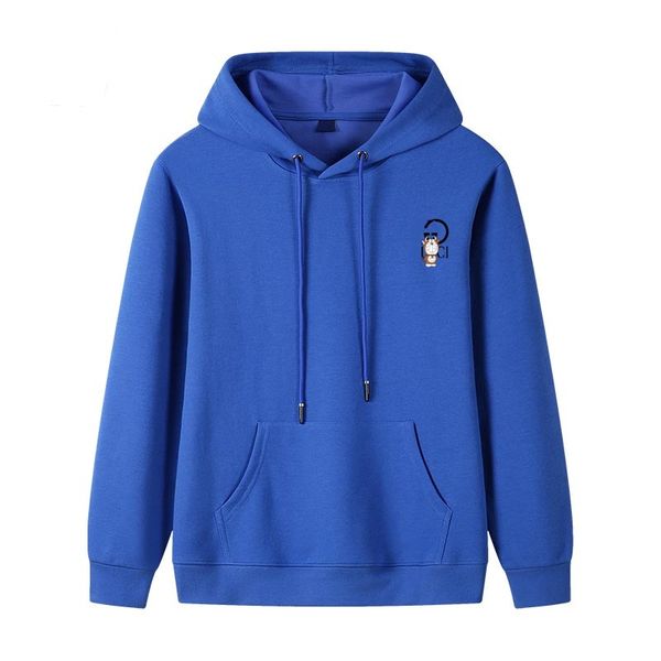 

2023 men's hoodie new shelves fashion casual sports men's hoodie workmanship fine style color variety, Black