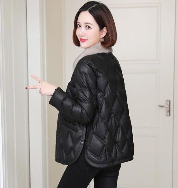

women039s trench coats jackets winter jacket korean style woman aesthetic puffer short clothes female clothing coat women39s8100548, Tan;black