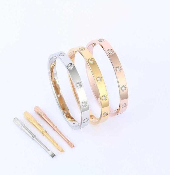 

designer diamond bracelet men and women fashion bangle bracelet luxury couple bracelets valentine039s day christma2648465, Black