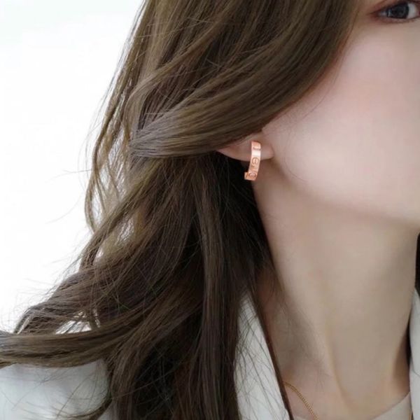 

designer earrings designer for women luxury earrings eternal classic aristocratic luxury women's earrings gold rose gold silver three c, Golden;silver