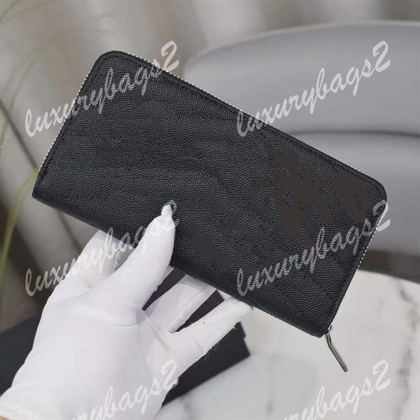 

designer wallet women wallets quilted womens original brand mens ladies fashion silver black gold logo caviar genuine286f, Red;black