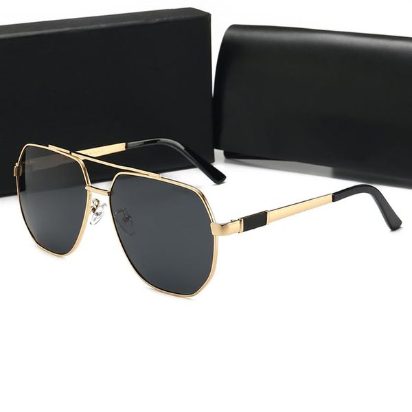 

driving style designer glasses polarized driving sunglasses brand design sun glasses men glasses are male with case2717, White;black