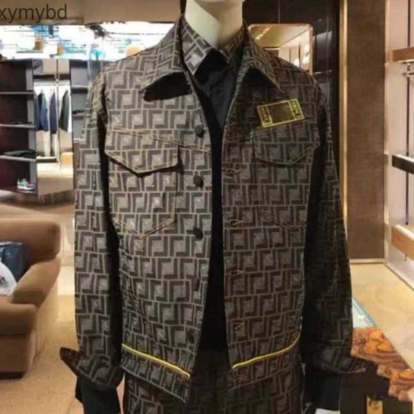 

jacquard embroidered denim jackets men women cardigan coat designer jacket jeans baseball jacket hip hop sweatshirt casual shirt, Black;brown