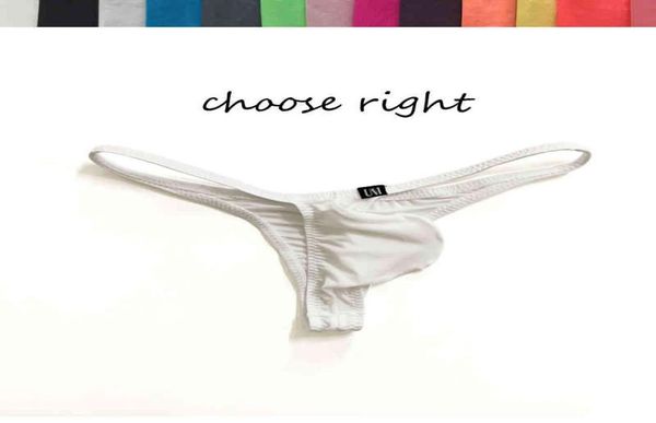 

style mens bikini briefs thin cool silk pouch underwear0127686306, Black;white
