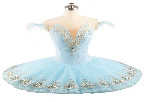 

pale blue ballet tutu for girls professional tutu ballet costume classical tutu pancake dress women competition4730382, Black;red