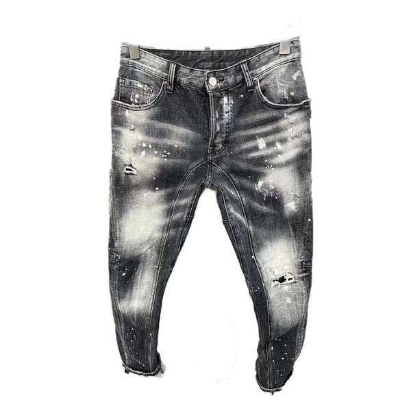 

fashion skinny jeans men straight slim elastic jeans mens casual biker male stretch denim trouser classic pants 9992544930, Blue