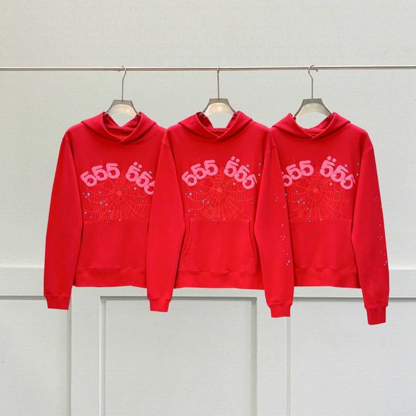 

new younthug high street trendy hoodie sp5der555555hoodie pants unisex, Black