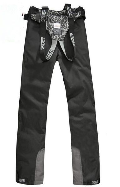 

new the spider men outdoors waterproof warm ski suit pants 2in1 pants8457421, Black
