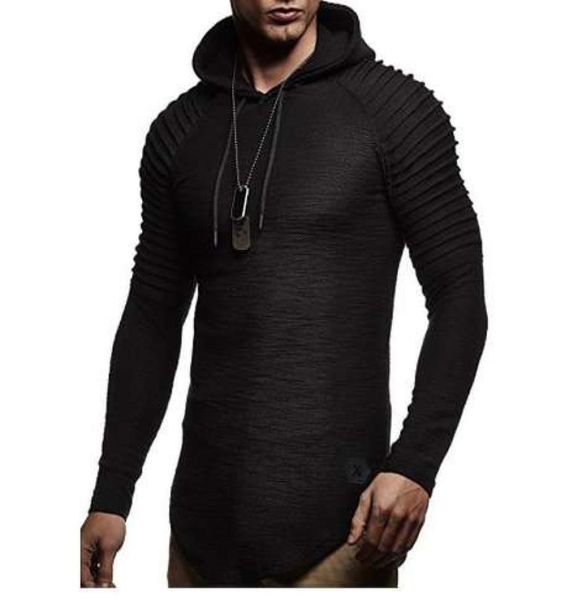 

new mens hoodies fashion men solid color sweatshirt male hoody hip hop autumn winter hoodie mens pullover xxxl6049444, Black