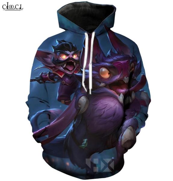 

fashion game league of legends hoodie men women 3d printed hero skin count kledula kled coven camille hooded coat casual pullovers6769972, Black