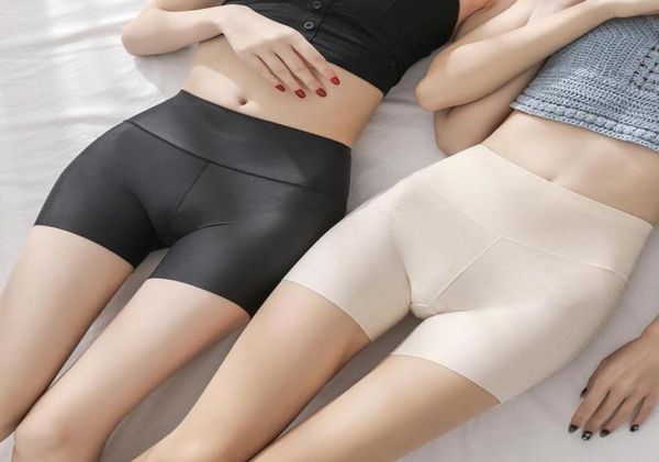 

women039s panties 3pcslot women safety shorts pants seamless nylon high waist anti emptied boyshorts girls slimming underwearw1525834, Black;pink