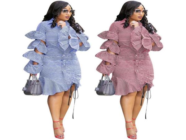 

new style women casual dresses fashion print striped hem dress plus size s  l xl xxl xxxl2883806, Black;gray