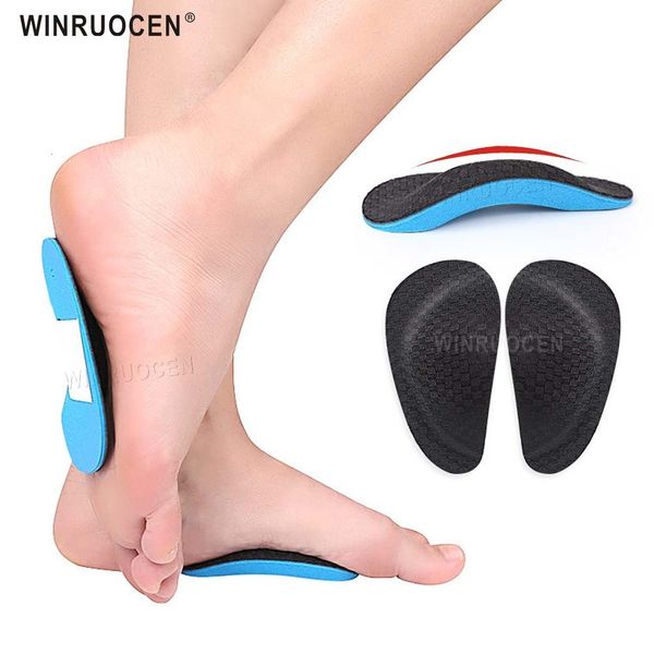 

shoe parts accessories winruocen eva flat feet arch support orthopedic insoles pads for shoes men women foot valgus varus sports inserts 230, White;pink