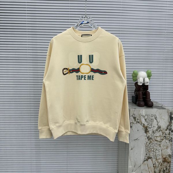 

designer men hoodie classic letter men's pullover embroidery women pullover hoodies sweatshirts long sleeve mens lady femme jumper hoo, Black