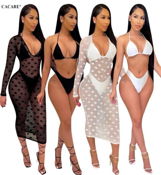 

bikini swimwear set 3 pieces swimsuit beach sets swimming suit f0041 mesh dress striped swim wear4378644, White;black