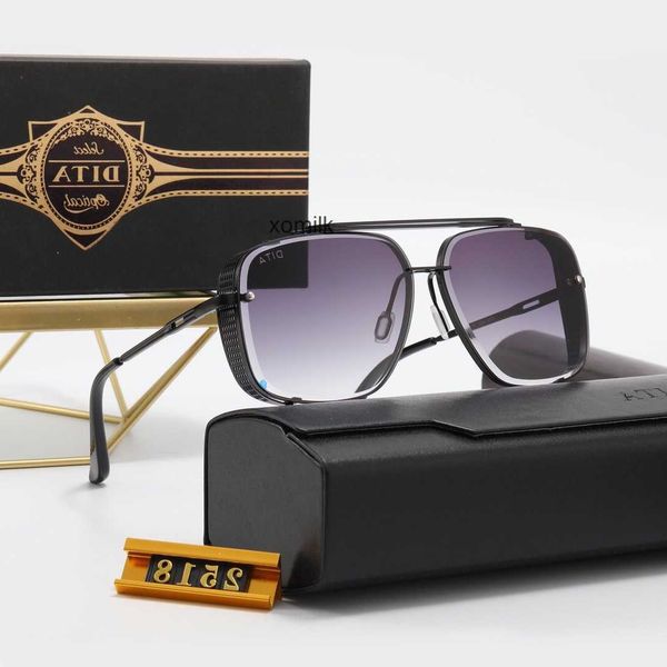 

dita sunglasses vintage panther rimless sun glasses luxury designer carter shades eyewear mens lentes de sol mujer krsb, White;black