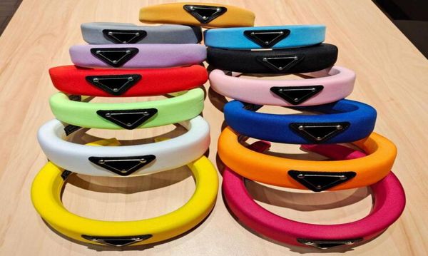 

2021 designer sponge headbands hair bands women brand elastic letter p headband sports fitness headband head wrap2736141, Silver