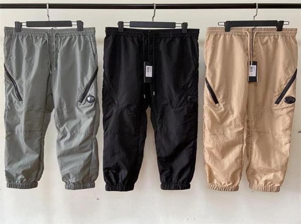 

tide brand cp pants spring and autumn men039s sports leisure travel nylon trousers quickdrying waterproof loose outdoor joggin2792158, Black