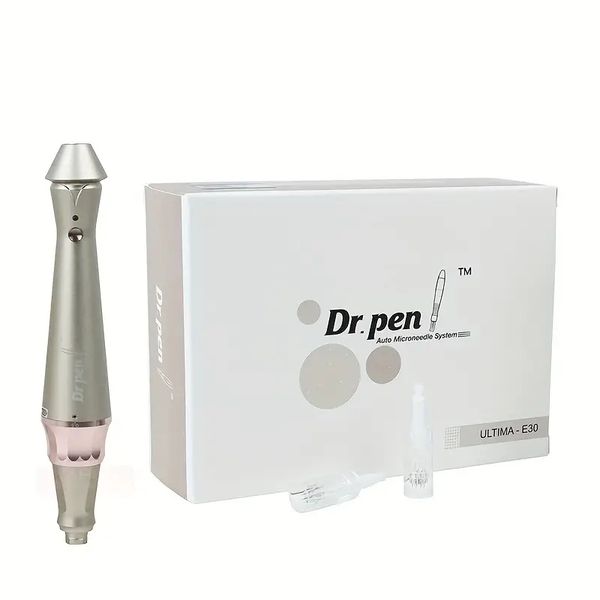 

professional wireless microneedling pen with replacement cartridges - 5 gear adjustable micro needling professional derma pen microneedle ma