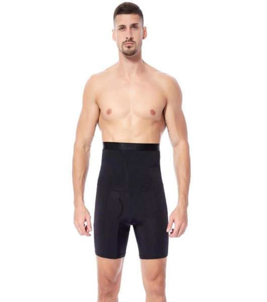 

men039s body shapers modeling tummy control abdomen underwear shorts men shaper seamless briefs fitness slimming boxer trainer 8052795, Black;brown