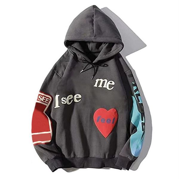 

mens designer hoodie high fashion sweatshirt long sleeve sweatshirt hip hop street style pullover223l, Black