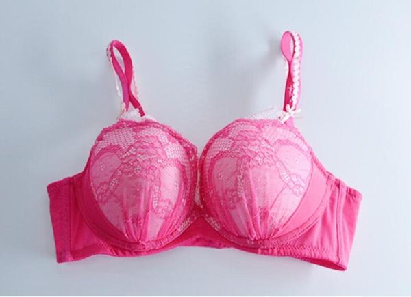 

no steel rim bra breathing cup erect cotton and breathable underwear8272490, Red;black