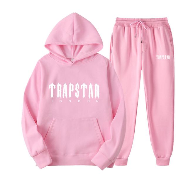 Trapstar Trade Clesuit Black Mens Coolie Trapstar Мужские спортивные дизайнерские брюки набор баскетбола на 2 шт.