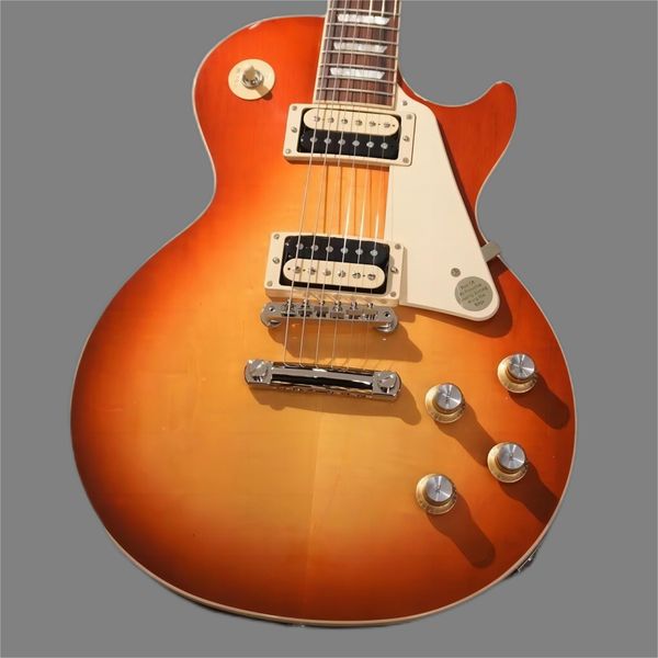 

les classic heritage cherry sunburst guitar