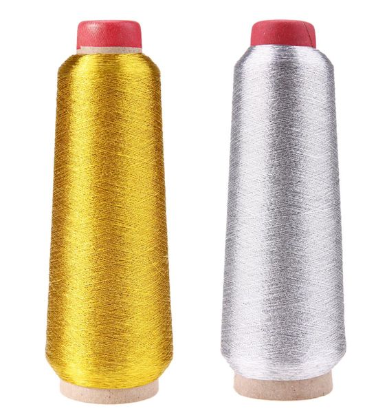 

150d gold/silver computer -stitch embroidery threads 3000m sewing thread line textile metallic yarn woven embroidery line9564633, Black