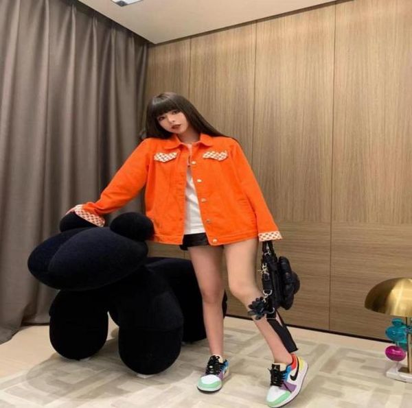 

spring and summer 2021 new korean version of westernstyle quickhand reds with the same color contrast temperament cowboy coat tr159108802, Black;brown