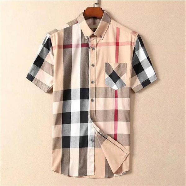 

2021 luxury designer men's shirts fashion casual business social and cocktail shirt brand spring autumn slimming the most fas308c, White;black