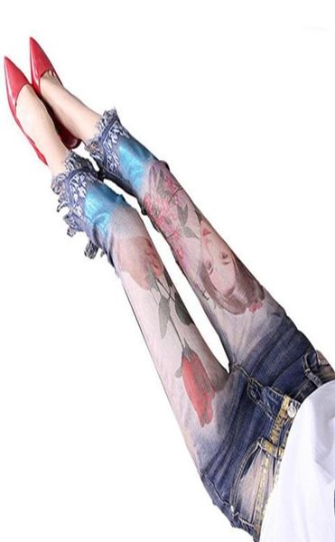 

women039s jeans women print block tassel waist casual streetwear denim pants pocket fashion european style lu19148596841, Blue